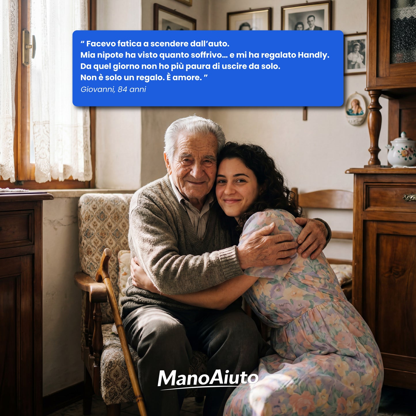 ManoAiuto™ Per tornare a muoverti con serenità