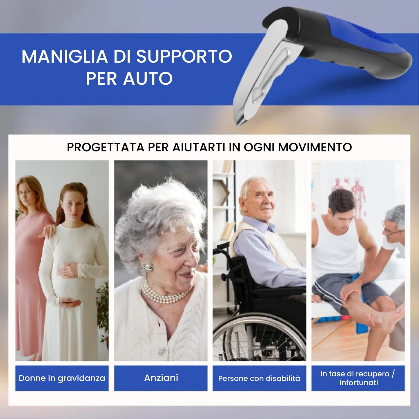 ManoAiuto™ Per tornare a muoverti con serenità